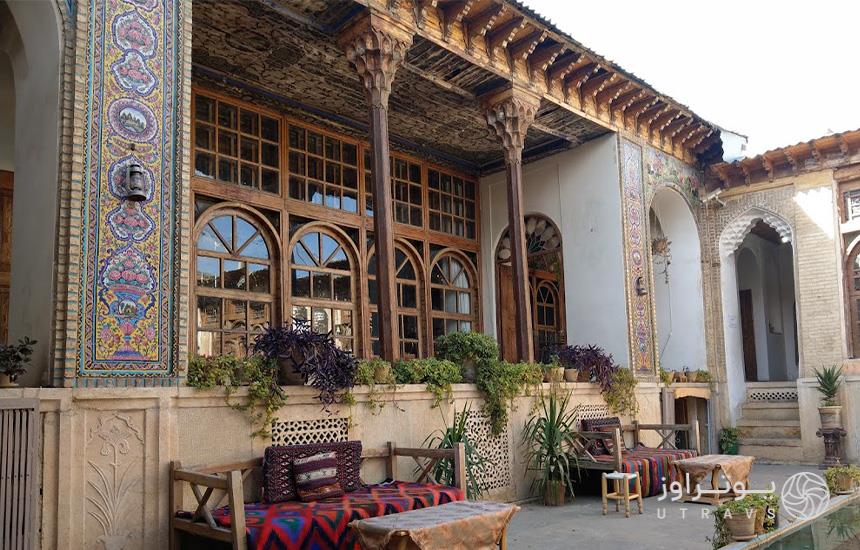 خانه منطقی نژاد از خانه‌های تاریخی در شیراز